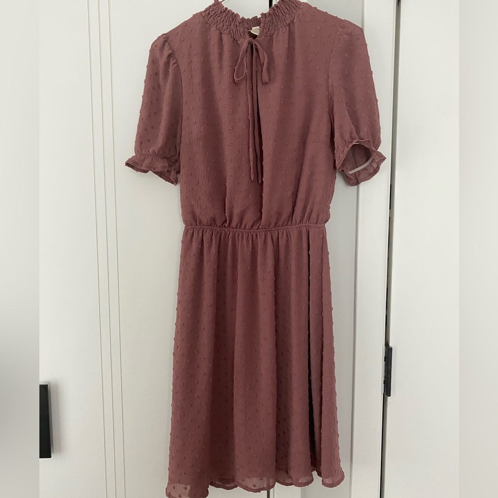 MONTEAU Los Angeles dark purple dress